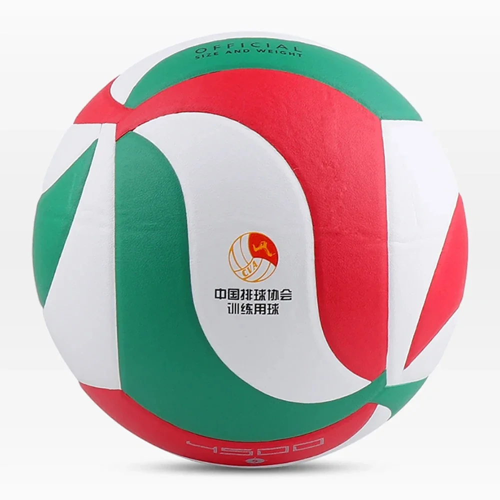 Bola de PU suave de tamaño 5 estándar de voleibol fundido para estudiantes, adiestramiento en interiores y exteriores, entrenamiento de partidos, V5M4500