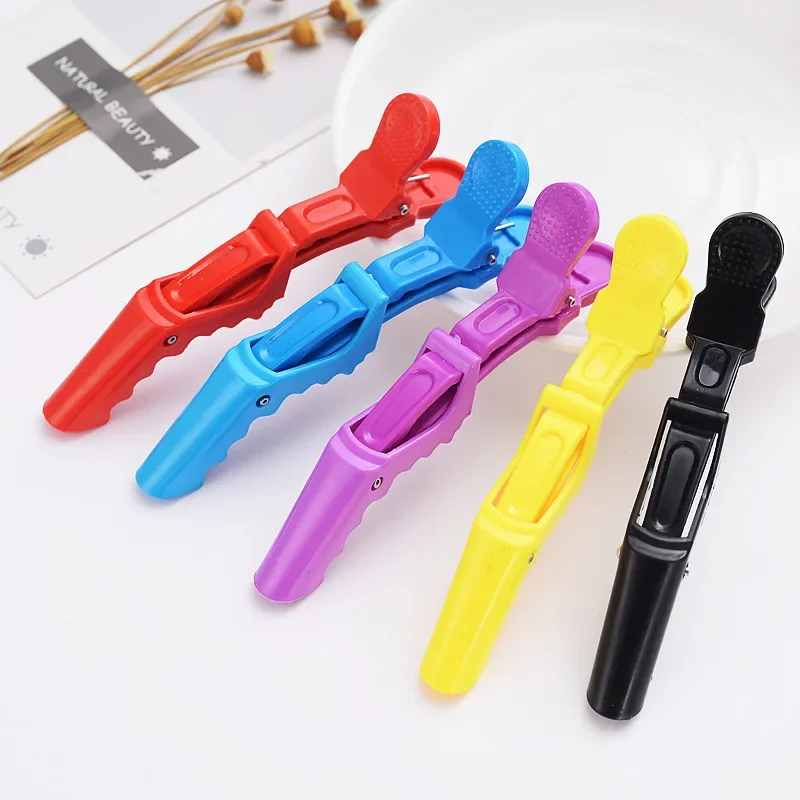 Bộ 6 Cá Sấu Kẹp Tóc Làm Tóc Kẹp Móng Vuốt Phần KẹP UốN Tóc Cá Sấu Kẹp Tóc Salon Dụng Cụ Tạo Kiểu Tóc Phụ Kiện