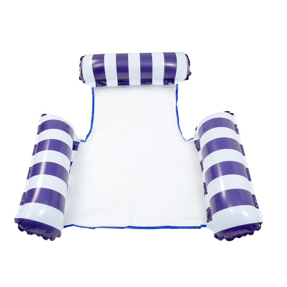 Amaca ad acqua reclinabile materasso da nuoto galleggiante gonfiabile anello di nuoto in mare piscina giocattolo per feste lettino da salotto per il nuoto