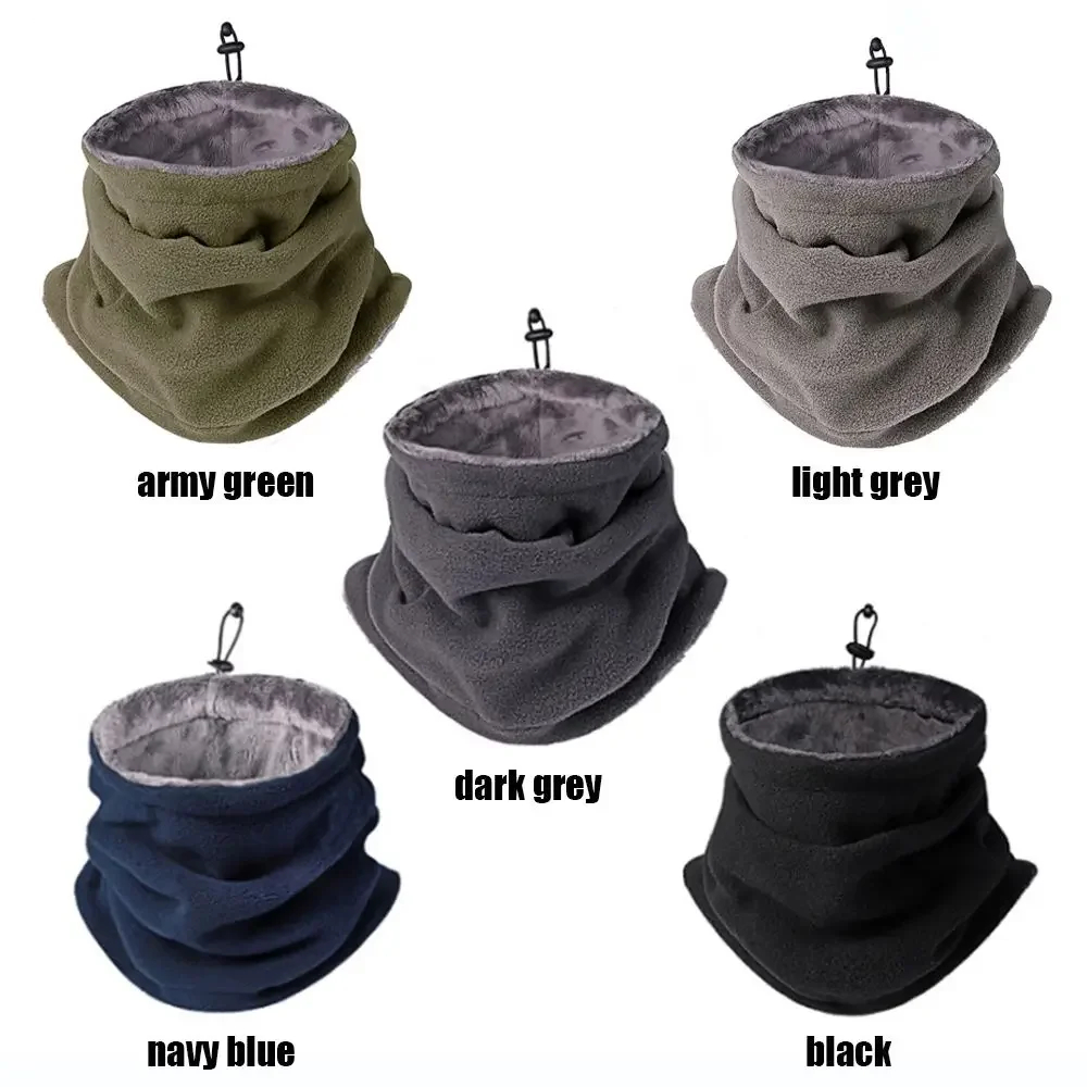 Winter Motorrad Warme Maske Männer Frauen Fleece Hals Outdoor Wärmer Winddicht Schal Camping Wandern Balaclava Radfahren Gesichtsmaske