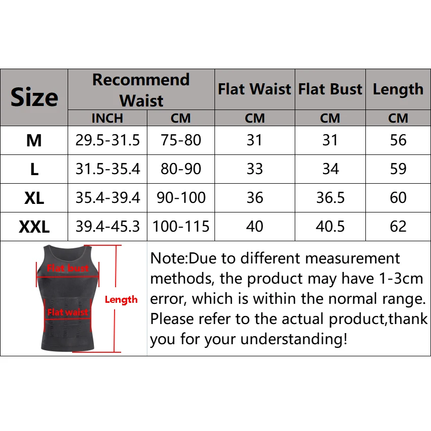 Mannen Afslanken Vest Body Shaper Borst Buik Compressie Shirts Buik Taille Trimmer Shapewear Gym Fitness Tank Tops Workout