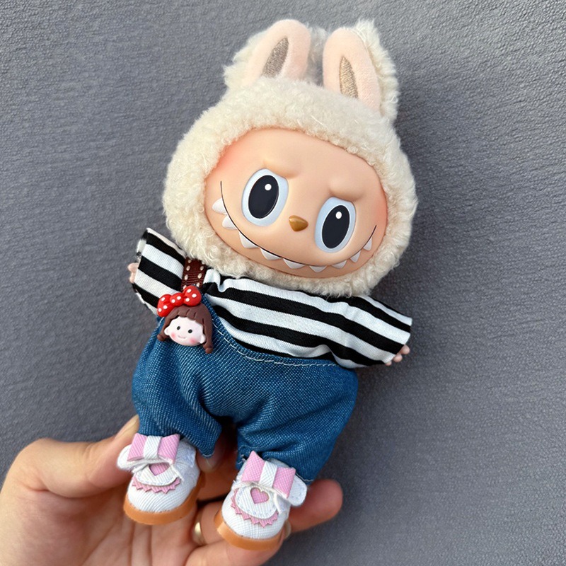 For 17cm Labubu Set High-Quality Clothes Set Multiple Styles Doll Accessories Clothes for Labubu No Doll No Shoes