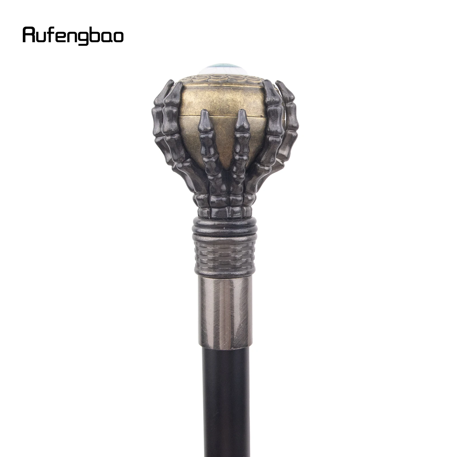 Bloodshot Eyes Augapfel Steampunk Gehstock Mode Dekorativer Gehstock Gentleman Crosier Knopf Gehstock 94 cm