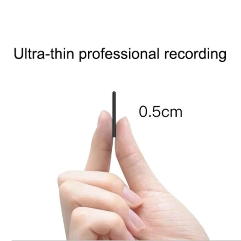 Cực Mini Máy Ghi Âm Espia 4-32GB Digtal Chuyên Nghiệp Âm Thanh Kích Hoạt Dictaphone HD Tiếng Ồn Giảm Ghi Âm MP3 Người Chơi