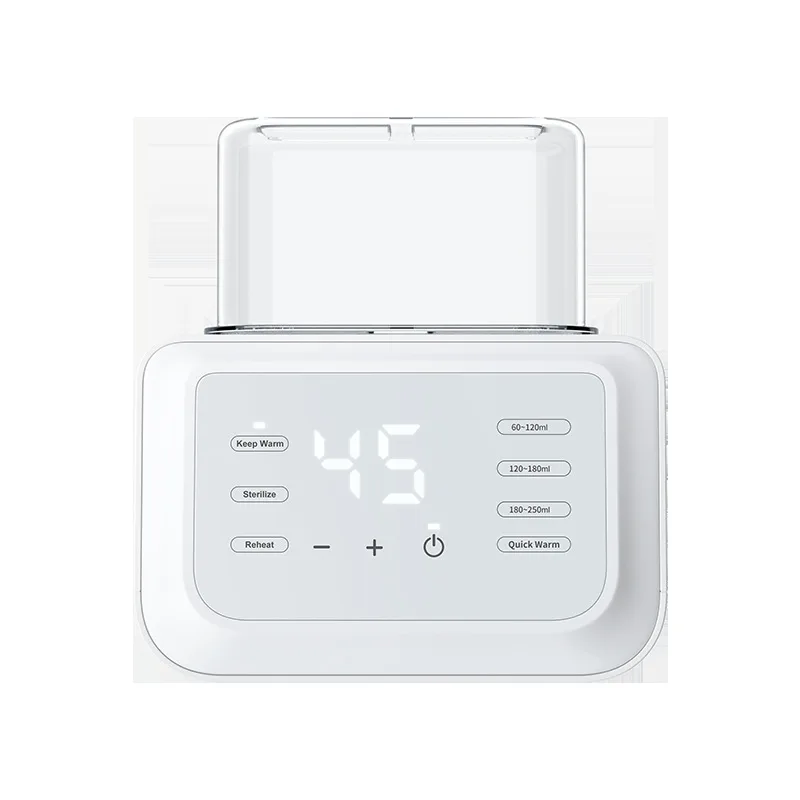 Aquecedor de leite multifuncional com garrafa dupla // Aquecedor automático de leite / Descongelamento e aquecimento Aquecedor de leite materno