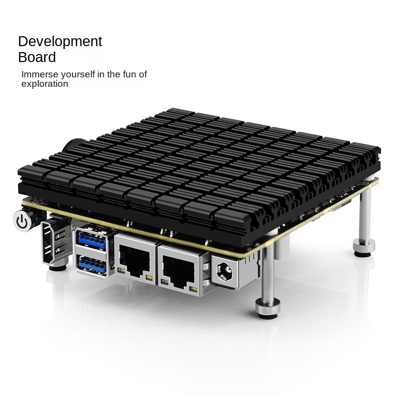 P1 Mini PC 6W Low Power Intel N3050/N3160 Quad Core Quad Thread X86 Soft Router 2*1000M Lan Port HD-MI Output Metal Case