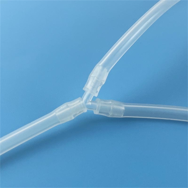 Breast Pump Milk Collector Connector Y Tube Connection Adapter Part for Baby Feeding Tool Hose Connector Breast Accessory