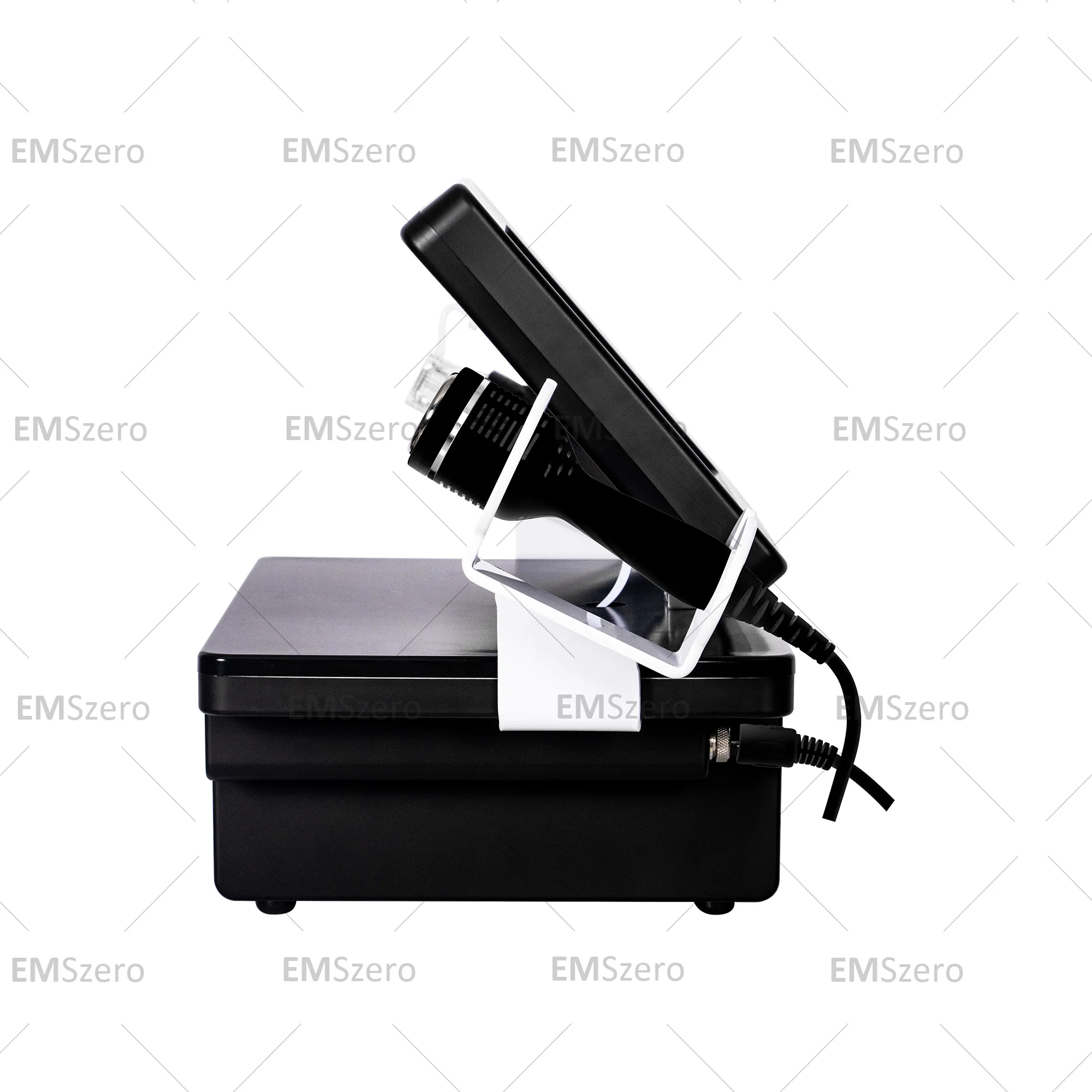 เครื่องเข็มไมโครสีทองแบบพกพาพร้อมอุปกรณ์ Microneedle Rf แบบเศษส่วนกระชับผิวด้วยความถี่วิทยุ