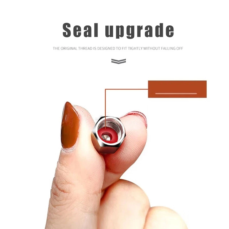 5PCS Car Wheel Tire Valve Cap Tyre Stem Cover Auto Accessory For Audi A3 A4 B5 B6 A3 8P 8V 8L A5 A6 C6 C5 A1 A7 A8 Q2 Q3 TT RS3