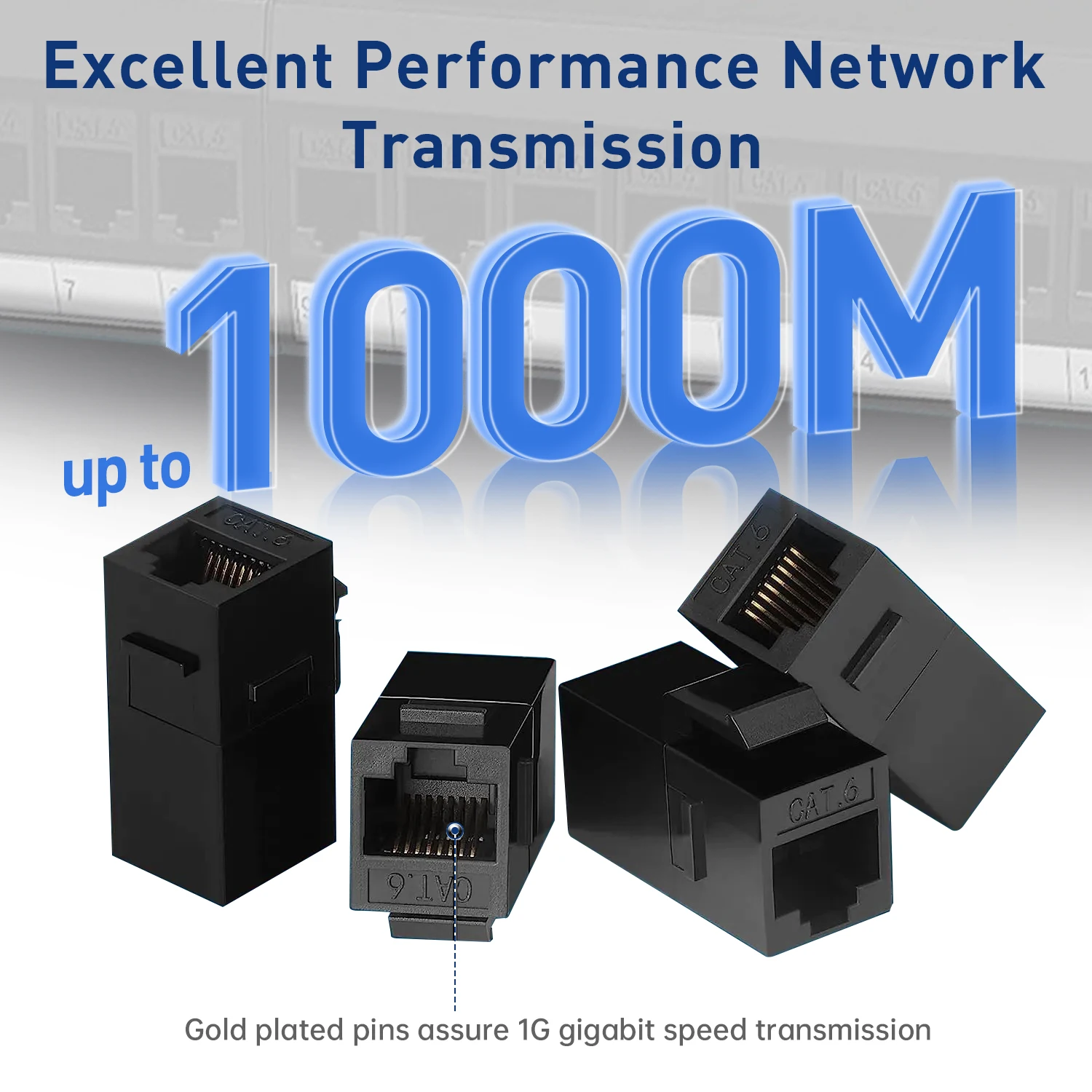 Патч-панель ZoeRax, 24 порта Cat6 Cat6a Cat7 с линейным Keystone 10G, патч-панель с соединителем RJ45, 19 дюймов со съемной задней панелью
