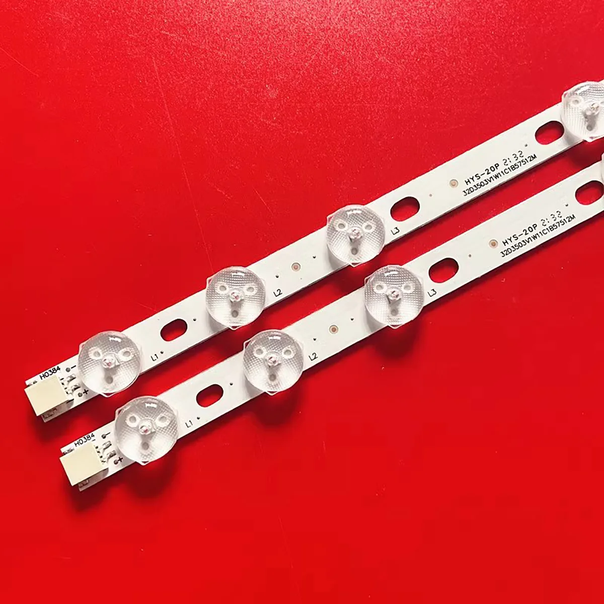 2 uds tira de LED para vestel 32 pulgadas 17DLB32NER1 32L3863DG TX-32E302B LT-32C670 LT-32C666 LT-32C672 LT-32C690 LT-32C896 32HE1000