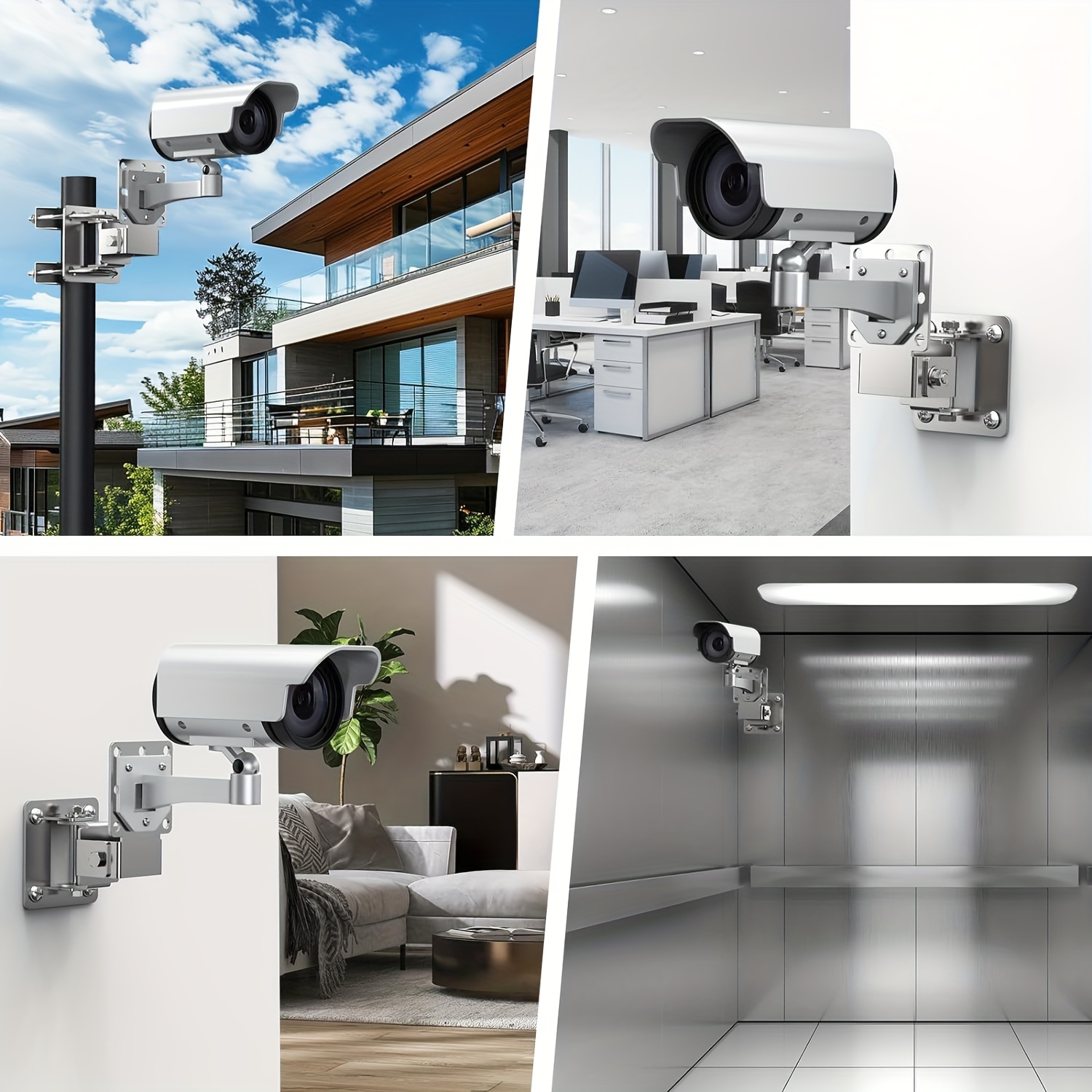 AP Bridge Antenne Klemme Clip Hoop Feste Halterung Multifunktionsbefestigung Stangenhalter Einstellbarer Winkel Eisenbeschichtet Dacromet