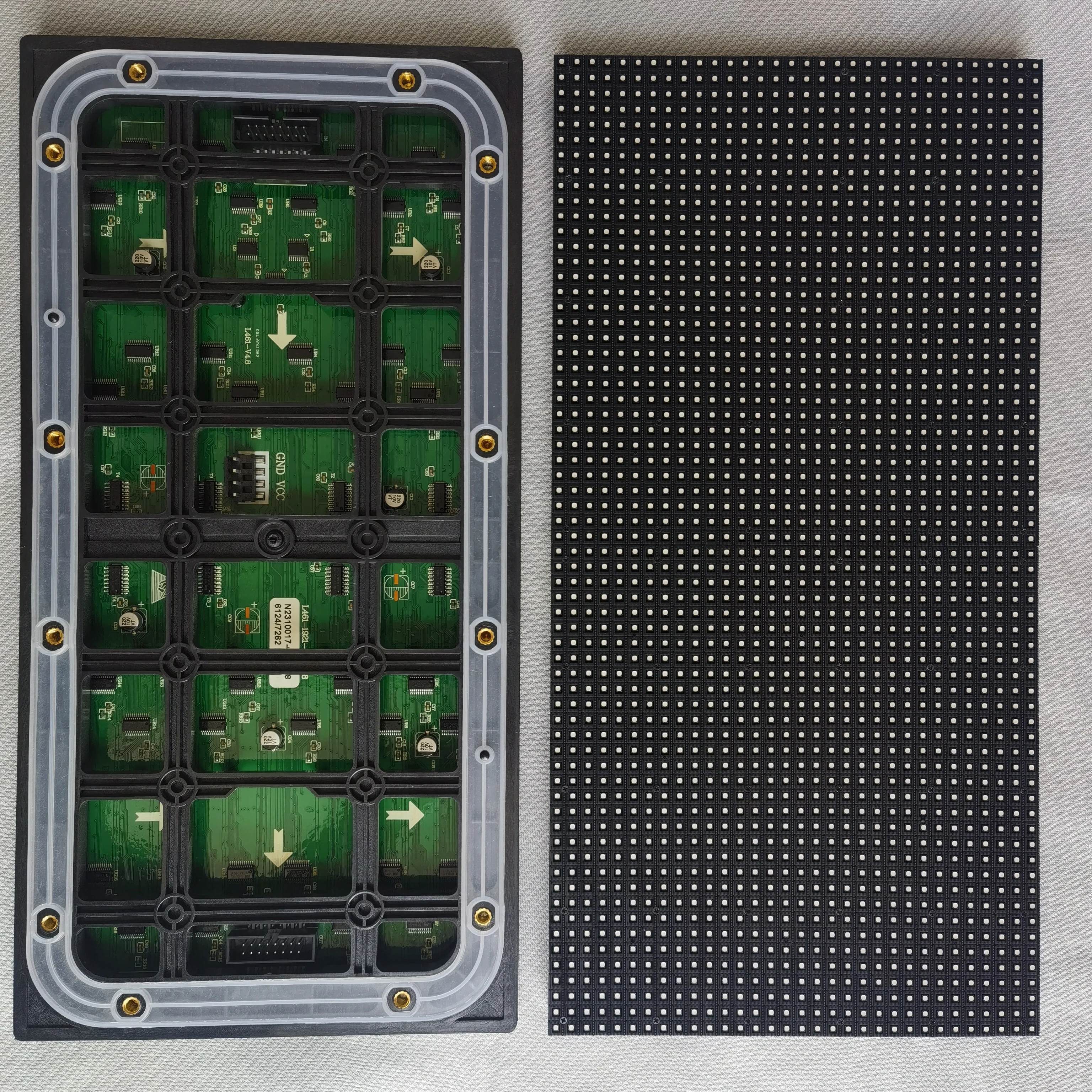 P5 waterproof full color 320x160mm outdoor led display 64x32 pixel 1/8 scan SMD RGB module video wall HD panel