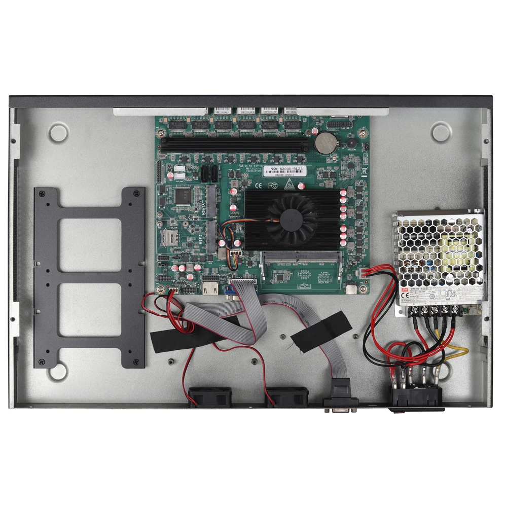 1U Firewall Network Server Intel Core i5-6200U 8260U J4125 3865U 6x Gigabit Ethernet Support Windows Linux Pfsense
