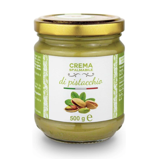 Crema Spalmabile di Pistachio Pistaziencreme 500g - Brontedolci