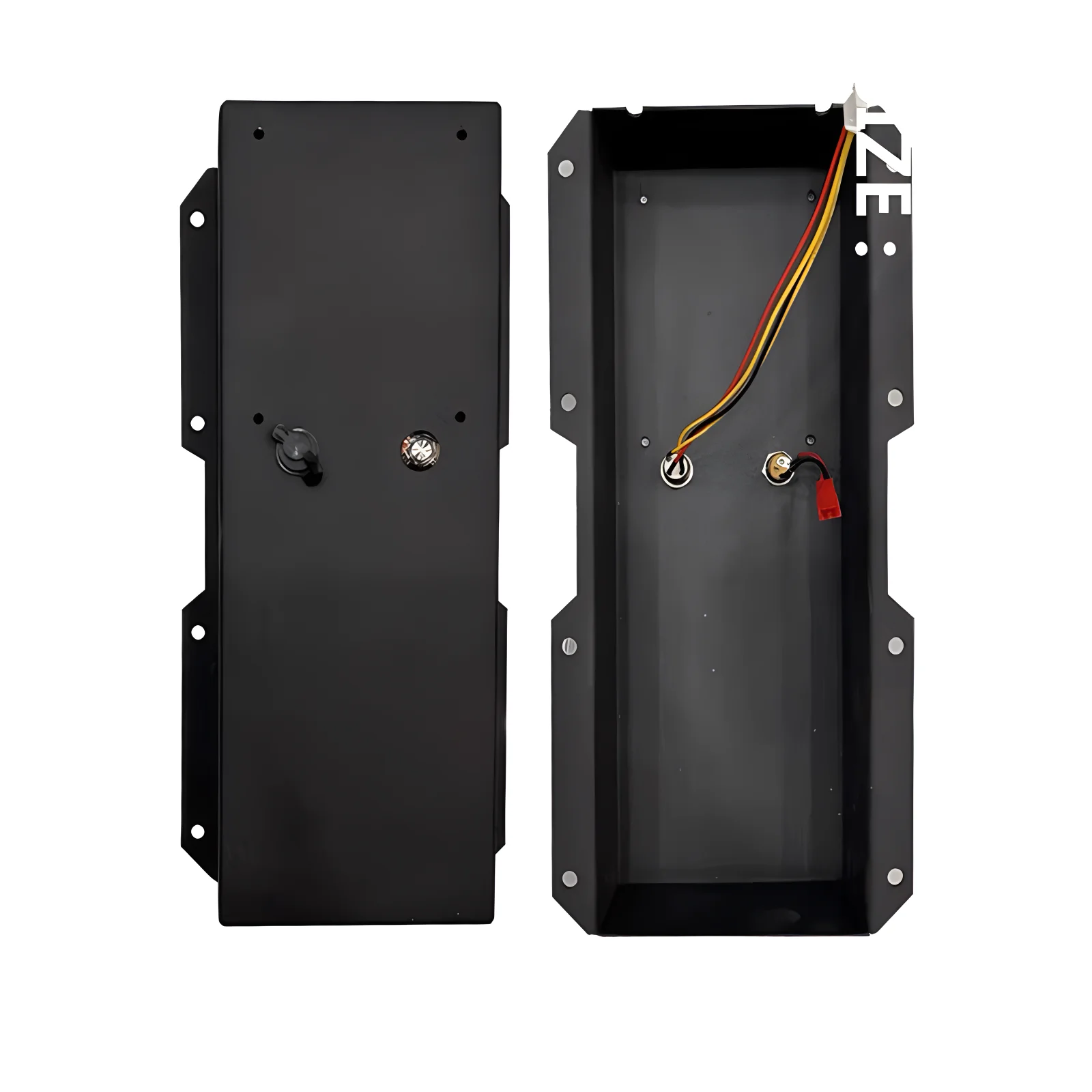 Electric Skateboard Battery Box Off-road Electric Skateboard Battery Box With Button Switch And Battery Indicator Plastic Case