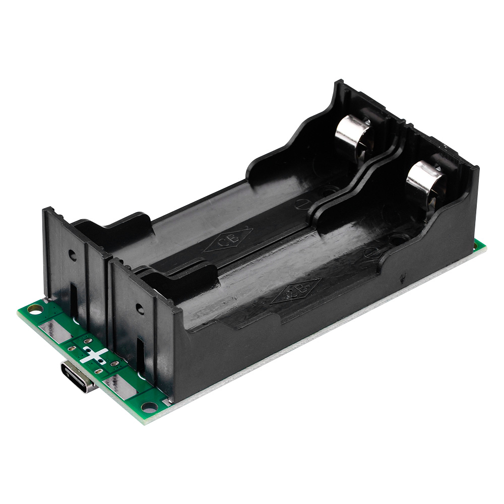 Módulo de cargador de batería de litio tipo C 15W 3A 18650 DC-DC elevador carga rápida UPS fuente de alimentación/convertidor 5V 9V 12V