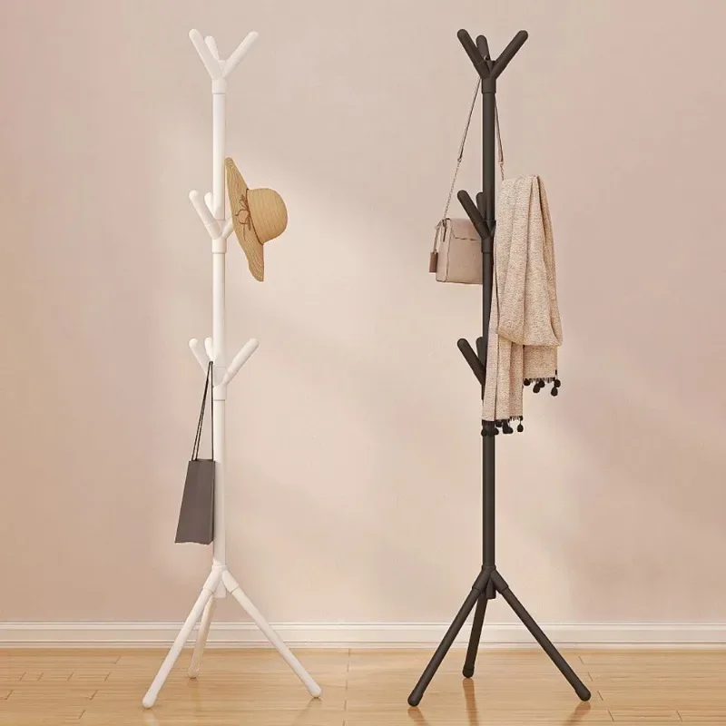 Floor Standing Clothes Rack Household Simple Hats Shelf Easy To Install Light Luxury Clothes Shelves Modern Simple Coat Racks