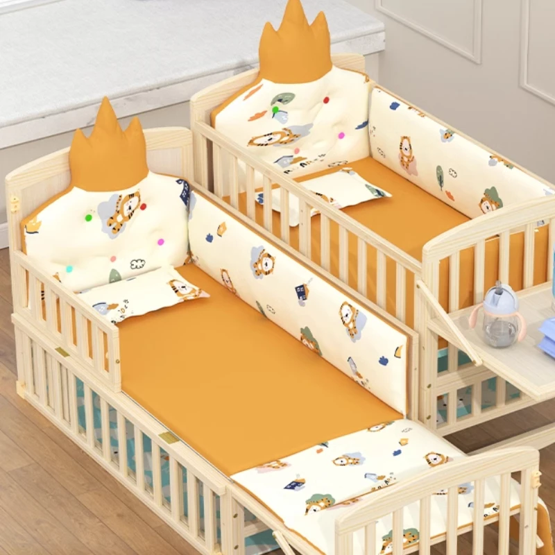 Dziecko łóżko piętrowe łóżka podwójne dziecko fotele bujane poręcz łóżeczko dziecięce dziecięce gondole noworodka Cama Infantil rzeczy kołdry