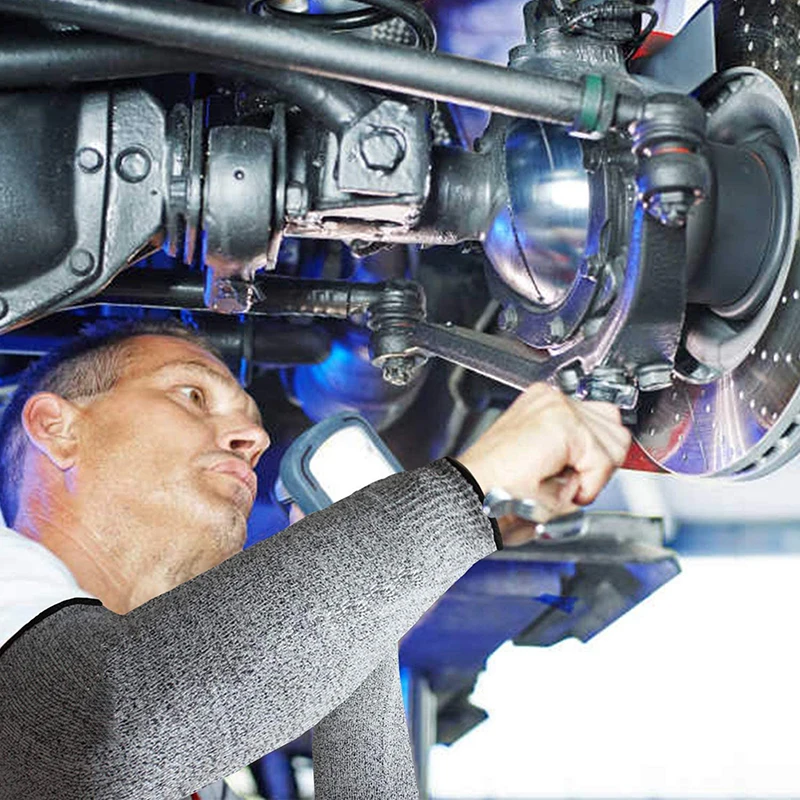 1pc nível 5 hppe segurança braço de trabalho capa de pulso ao ar livre anti-corte e anti-piercing capa de pulso para trabalhar madeira braço capa