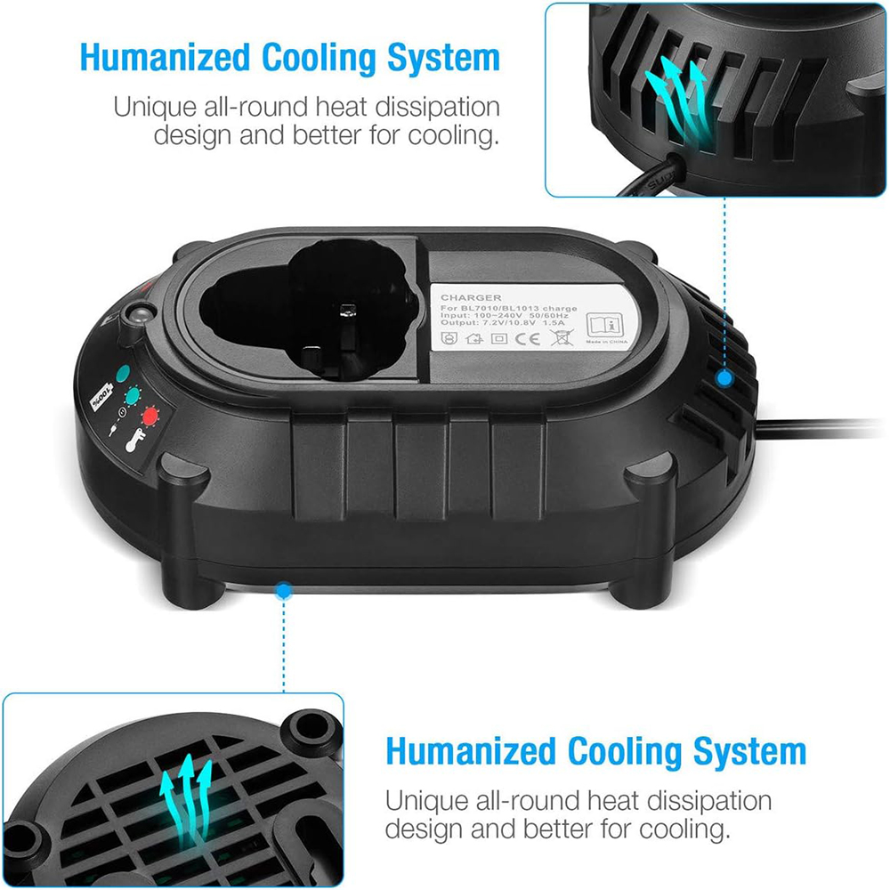 Charger for Makita BL1013 BL1014 10.8V-12V Li-ion Batteries DC10WA Electrical Drill Screwdriver Tools Power Supply Charger