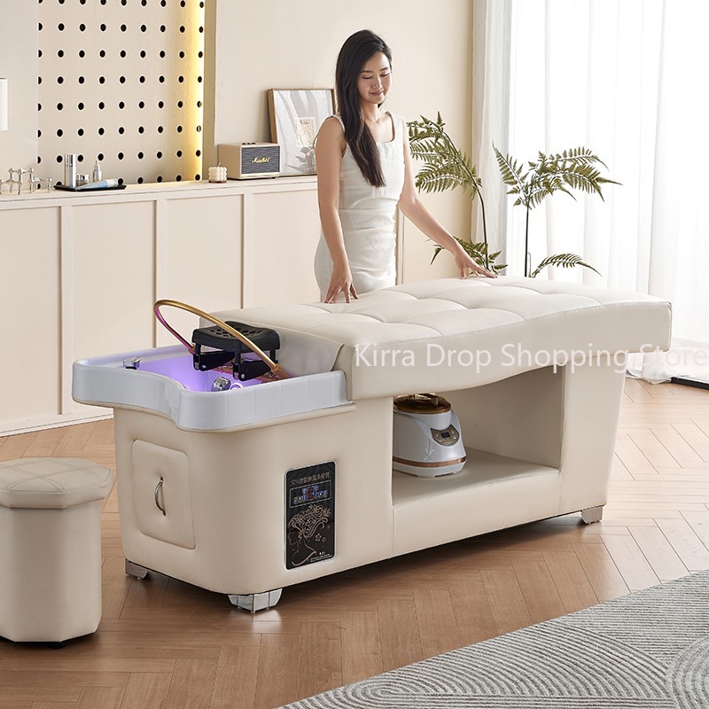 Headspa Massagetafel Watershampoo Wasapparatuur Schoonheidssalon Haar Professionele Japanse Spa Capilar Japones Wastafel