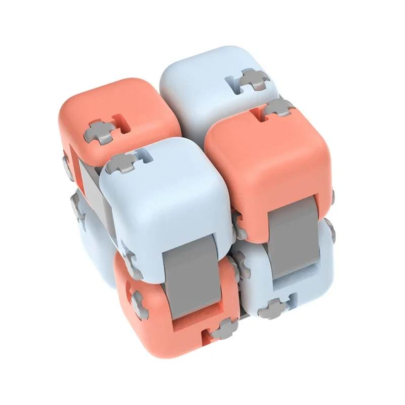 Xiaomi Mitu カラフルなフィジェット キューブ スピナー 7 サプライズ指先ビルディング ブロック レンガおもちゃパズル組み立て新しい