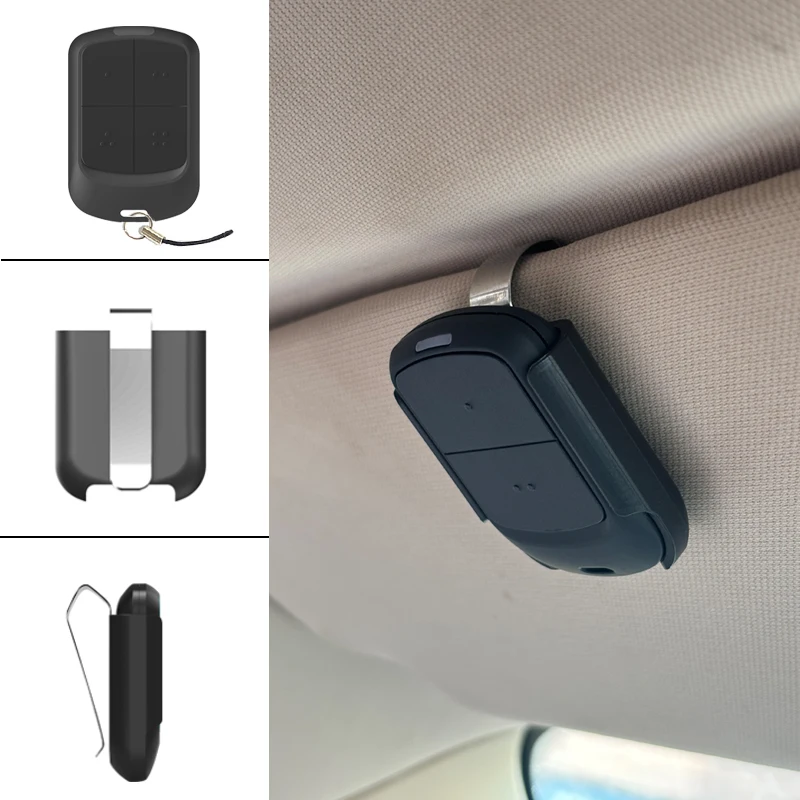 Duplicador de control remoto para puerta de garaje multifrecuencia, 280 MHz-868 MHz, código variable, clonación, comando multimarca con clip
