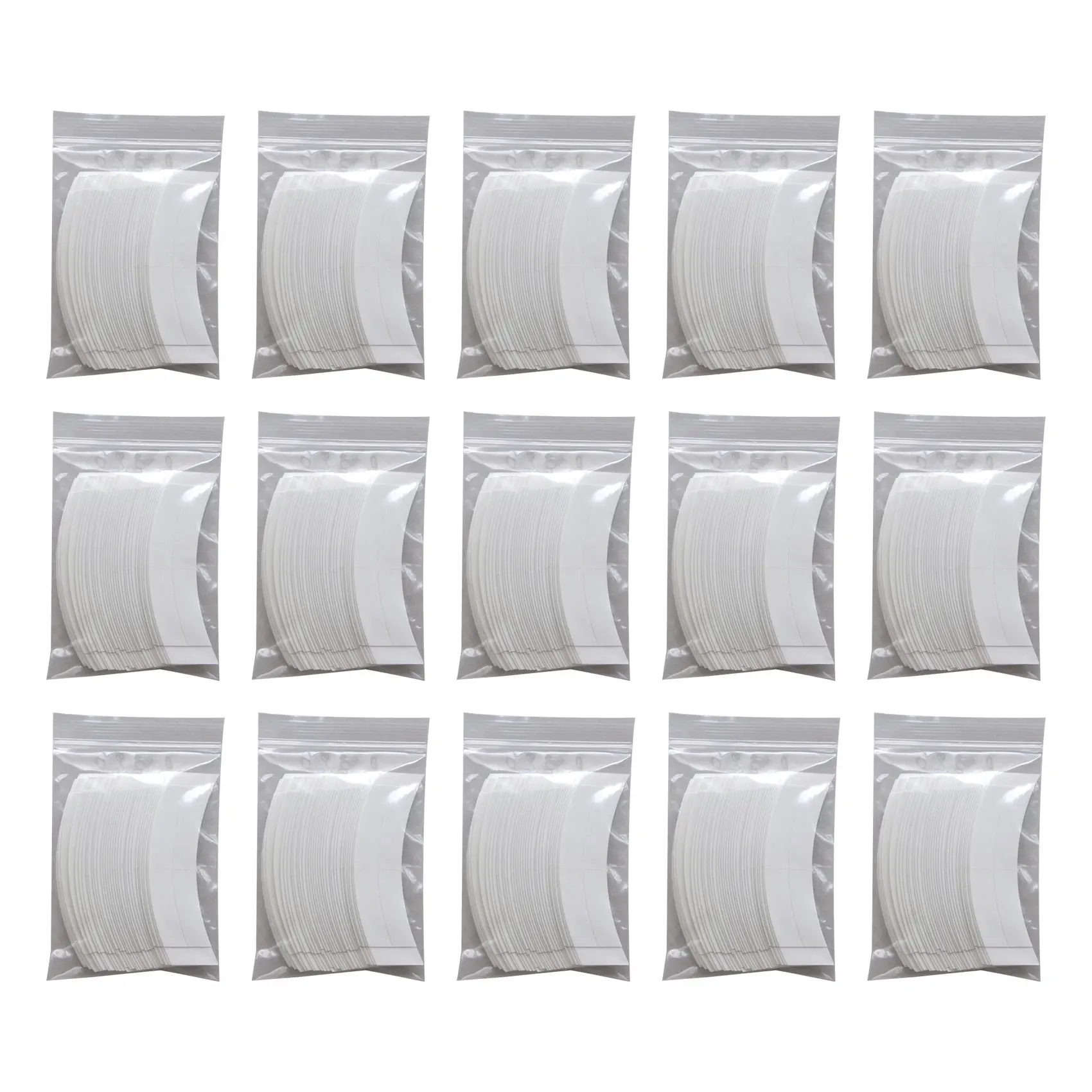540Pc/Lot Fixed Hair Double Sided Tape Slitting Line System Extended Adhesive Strip Waterproof Toupee Lace Wig Film Tape