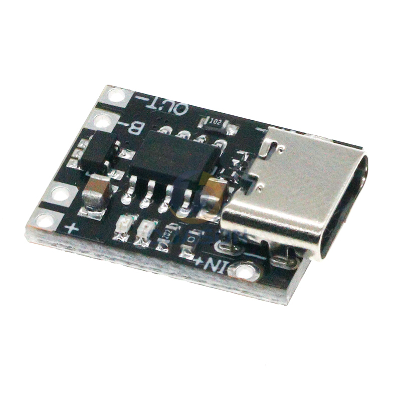 Siêu Nhỏ Pin Lithium Sạc Bảng 1A Ternary Pin Lithium 3.7V4.2V Sạc Mô Đun Loại-C Với Ban Bảo Vệ