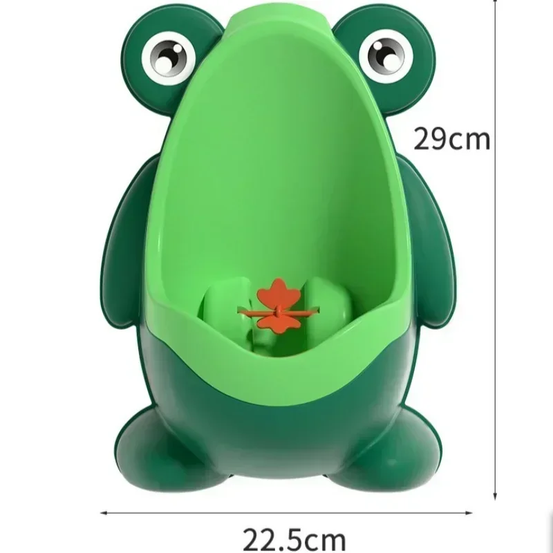 Inodoro portátil para bebé, orinal de dinosaurio y rana para niño, urinario colgante de pared, sartén de pie, urinario para niños, entrenamiento de inodoro