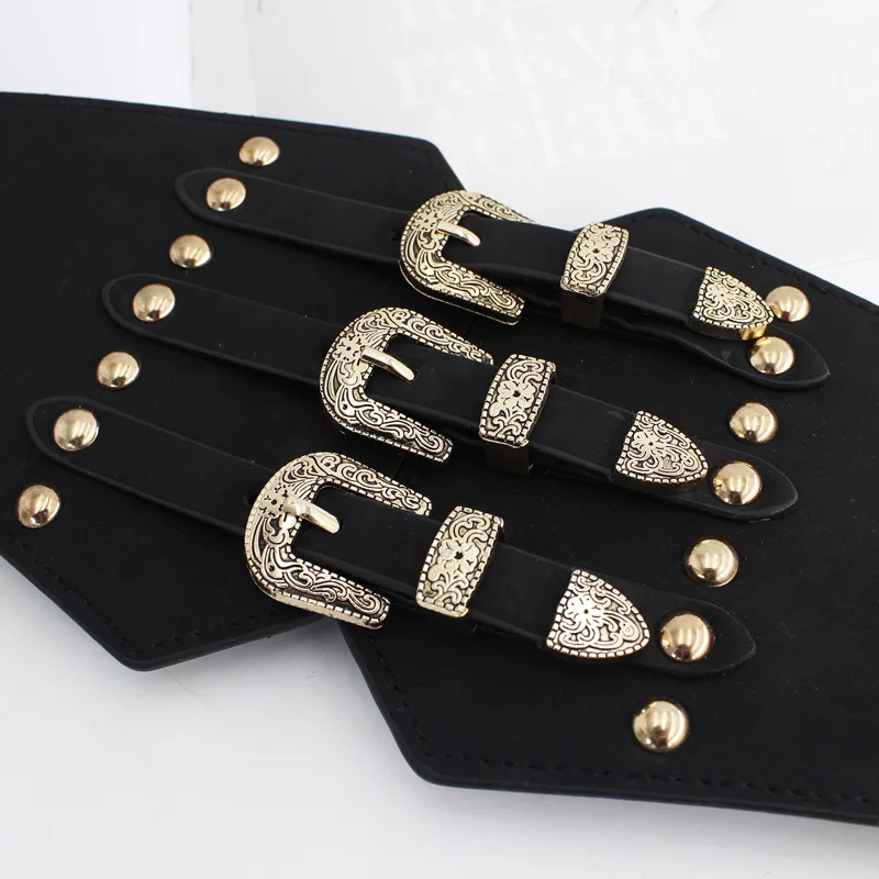 แฟชั่นผู้หญิงหรูหรารัดตัว Cummerbund Elastic เอวเครื่องแต่งกายเข็มขัดกางเกงยีนส์เสื้อเสื้อผ้าเครื่องแต่งกาย Cummerbunds