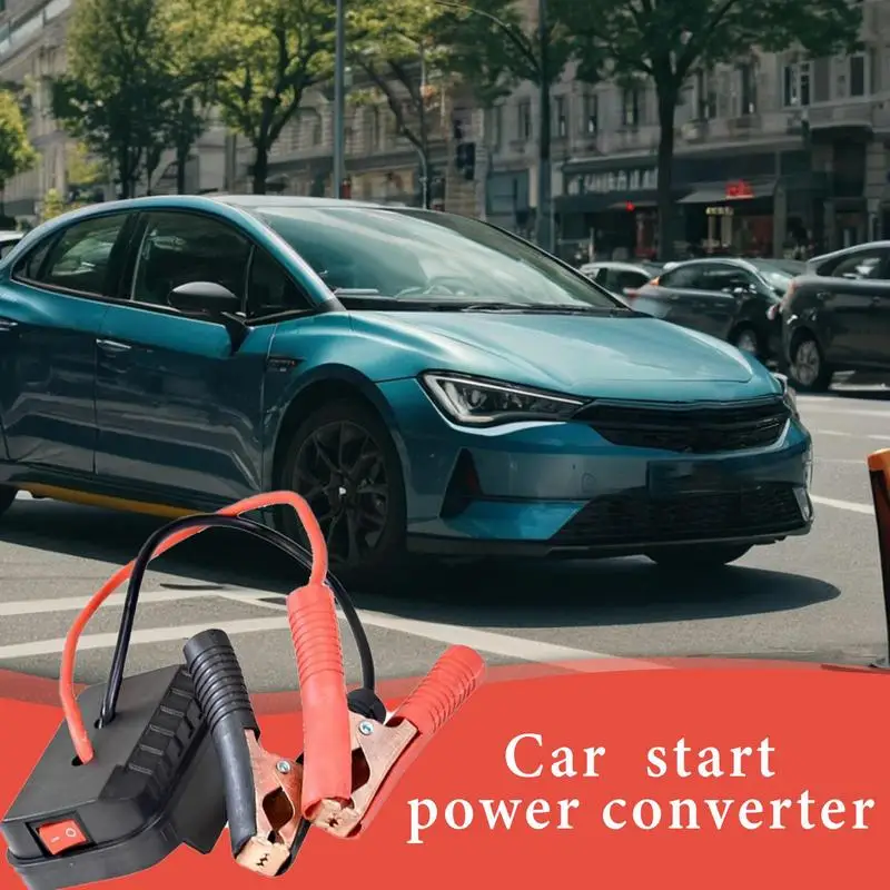 Igniter Jump Starter forMakita Lithium Battery Booster Cable Adapter 2 USB Electric Wrench/Hammer Car Emergency Start Power