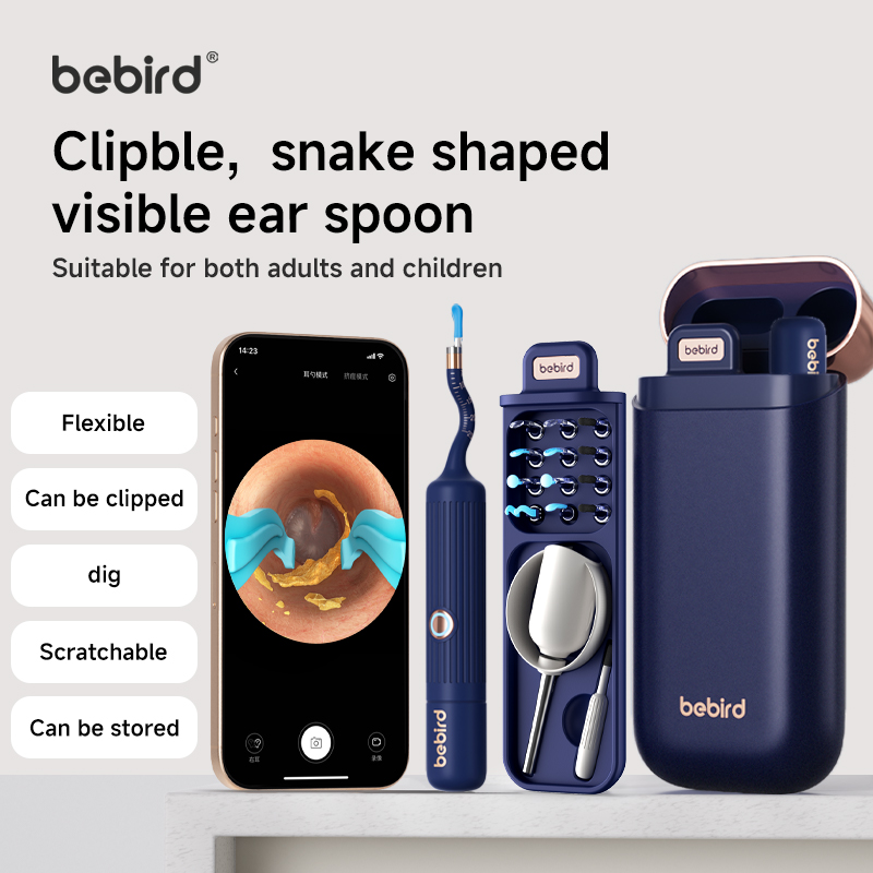 2025 recién llegado Bebird EarSight Plus I35R R37R D39R Visual Earpick plegable y asequible todo en 1 Kits de eliminación de cera de los oídos