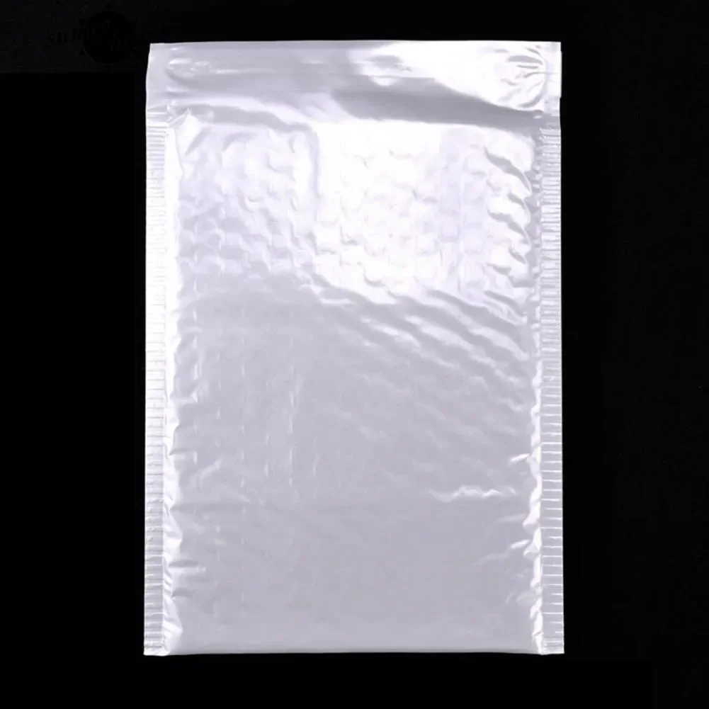 ขายส่ง10-50Pcs Bubble ซองสีขาวโฟมการจัดส่งกระเป๋า Poly Bubble Mailers Pad Self Seal ถุงบรรจุ11ซม.15ซม.23ซม.