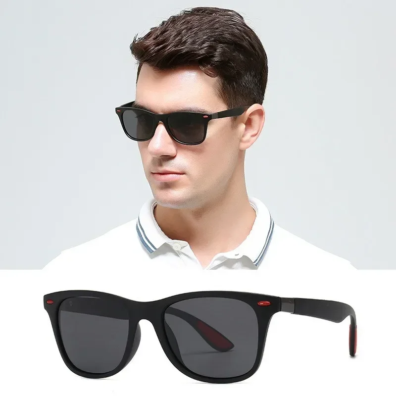Eleganti occhiali alla moda polarizzati da uomo - Tonalità sportive con protezione UV per la guida di ciclismo e attività all'aperto