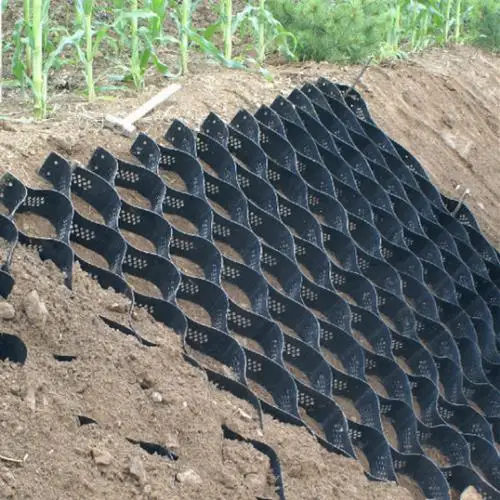 Geocell de panal HDPE de alta resistencia Geogrid Geocel para protección de pendiente, conserva la construcción de carreteras y paredes