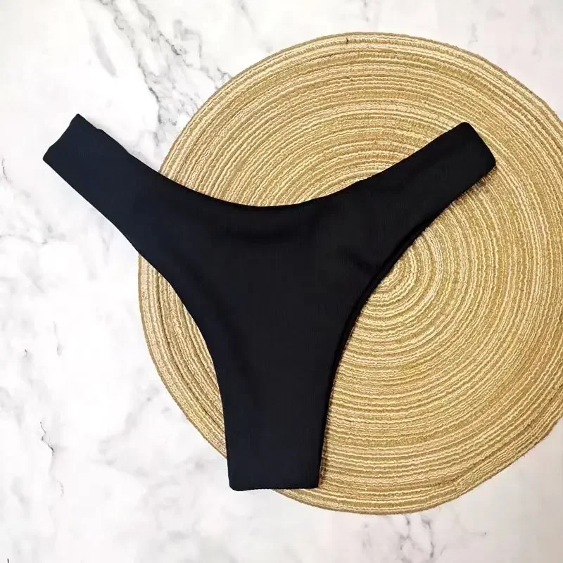 Heißer Verkauf Badeanzug Tanga Unten Bademode Frauen Bikini Bottom Weibliche Bademode bademode Höschen 2024, Neue Badeanzug Tanga