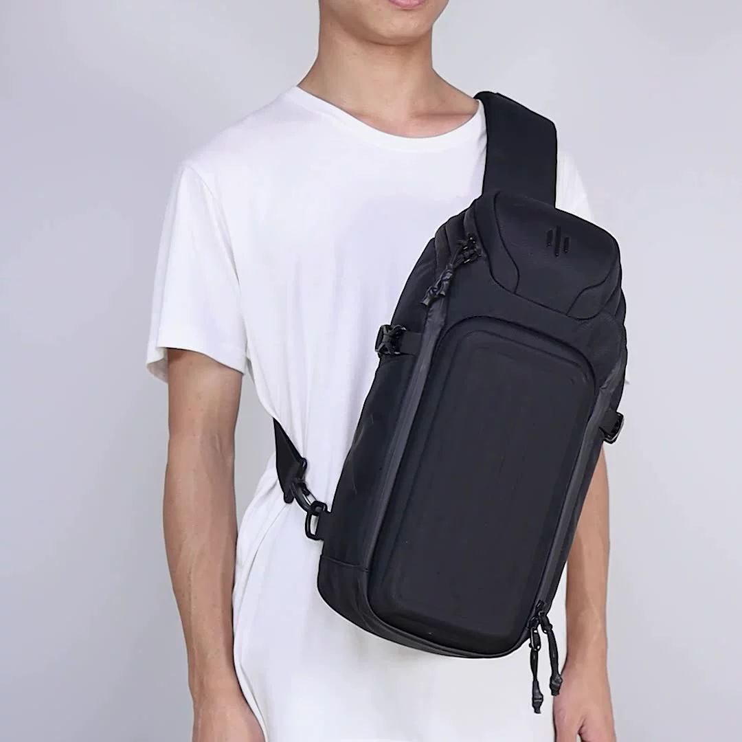 Ozuko-男性用盗難防止チェストバッグ,多機能クロスオーバーバッグ,防水,短い旅行,ショルダーストラップ,高品質,新品