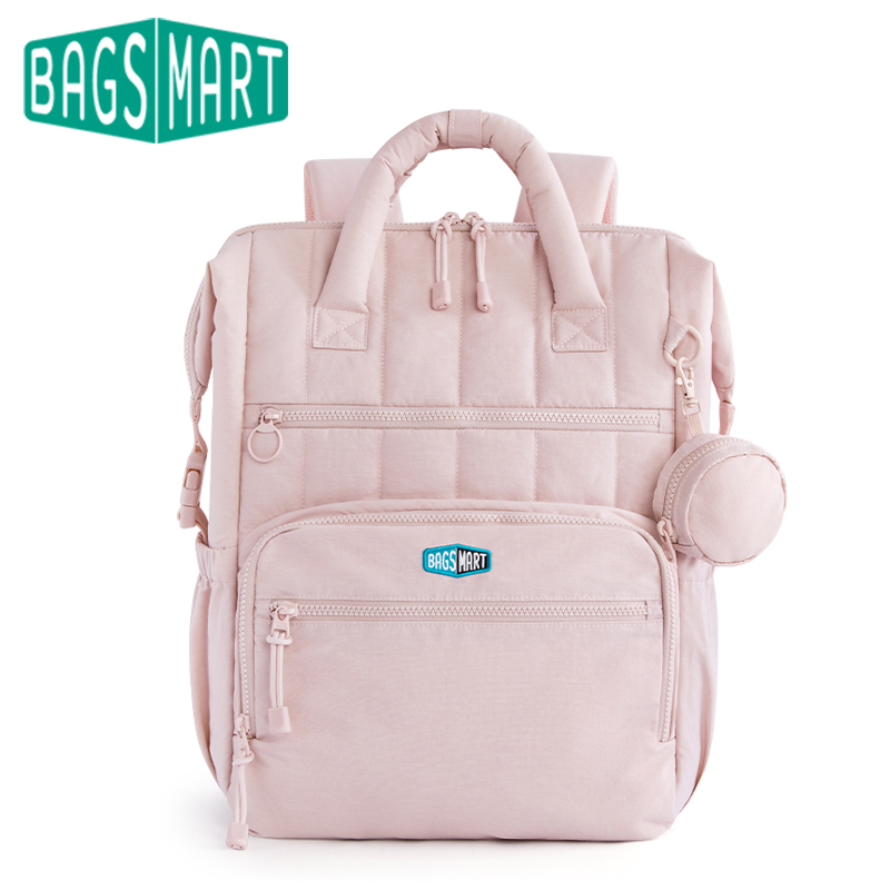 BAGSMART Backpacks for Women 15.6inch Laptop Backpack Waterproof Cute College Schoolbag Travel Backpack Female Bags