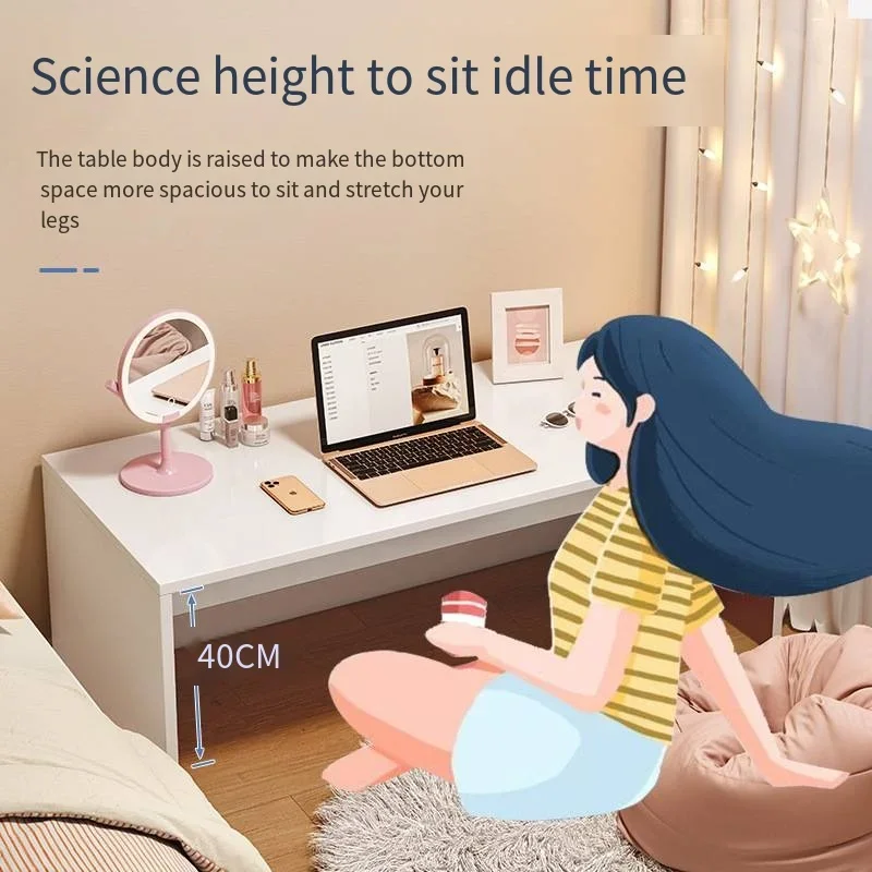 Modern Portable Bed Desk Simple Computer Desk Durable Home Small Low Table Floating Window Japanese Tatami Office Small Table