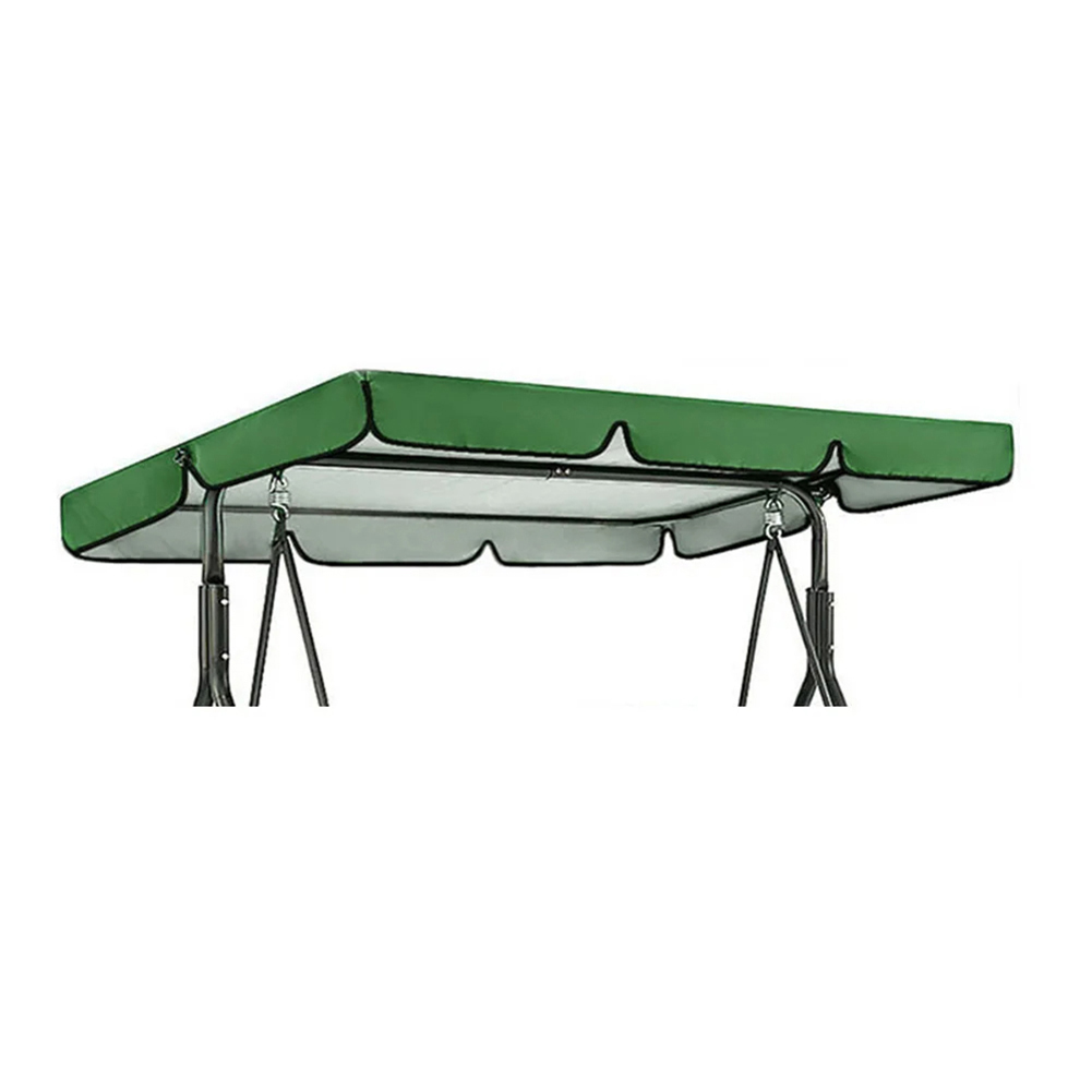 Columpio impermeable para silla, cubierta parasol, tela Oxford recubierta de plata, Patio exterior, habitaciones, césped, patio, jardín, dosel para columpio
