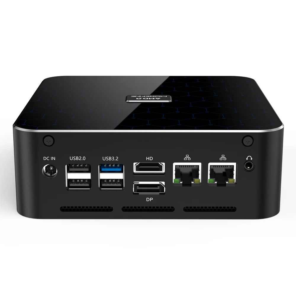 AMD Rzyen 9 8945HS Gaming Mini PC  Ryzen 7 8845HS 2xDDR5 2xPCIe4.0 Max 4TB 2*2.5G LAN  Windows11 Computer NUC WiFi6 BT5.2 HD DP