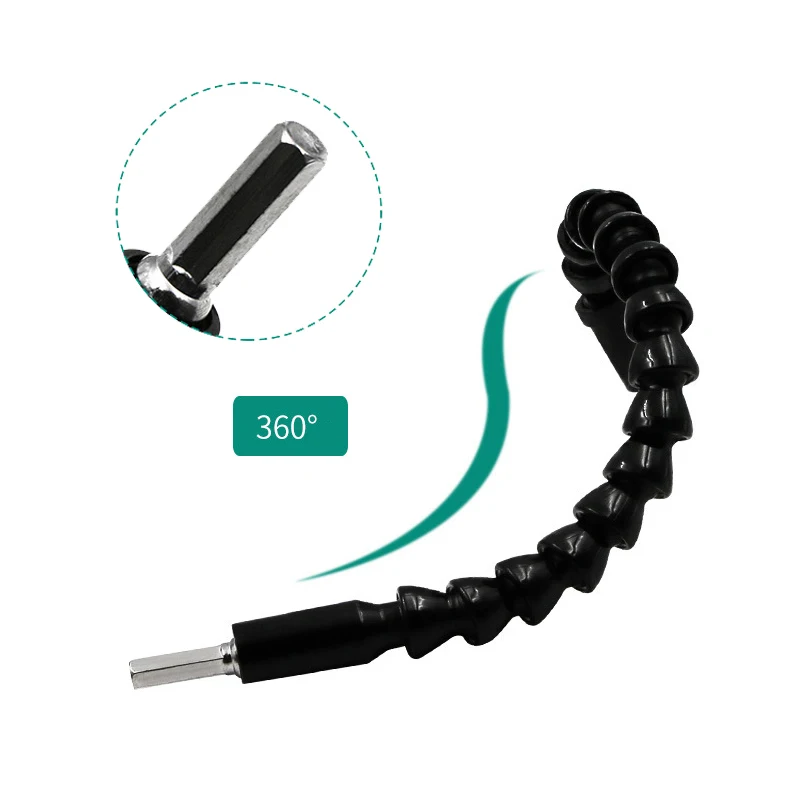 เพลาแบบยืดหยุ่น Bits Extension ไขควง Bits Holder Universal งูยืดหยุ่นท่อ Cardan Shaft สว่านไฟฟ้า Power Rod Link