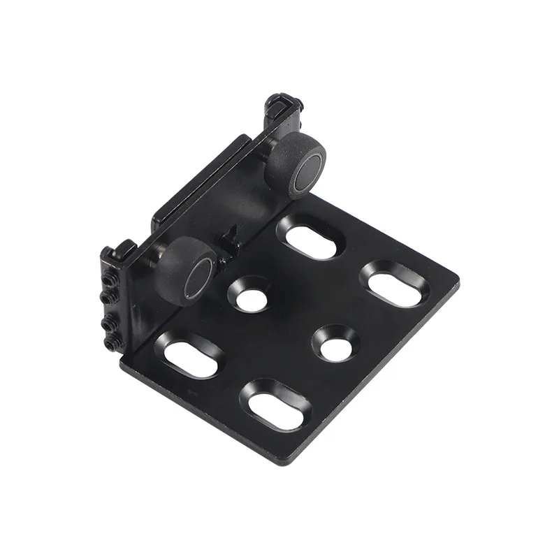 Two-way Buffer Ghost Door Hardware Accessories Hanging Rail Hanging Sliding Wooden Door Hidden Trackless Sliding Door Track