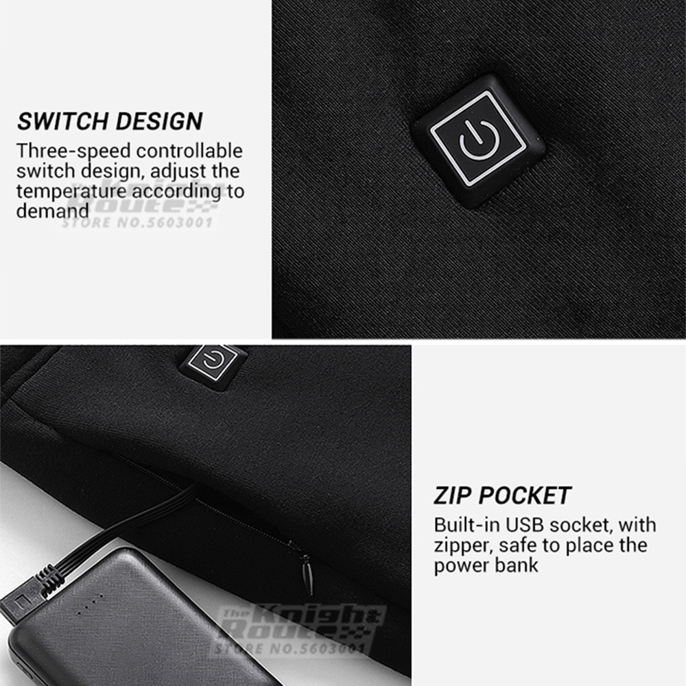 28 エリア加熱された熱下着セットスキー加熱ジャケット USB 電気男性冬暖かい加熱服トップパンツハイキング