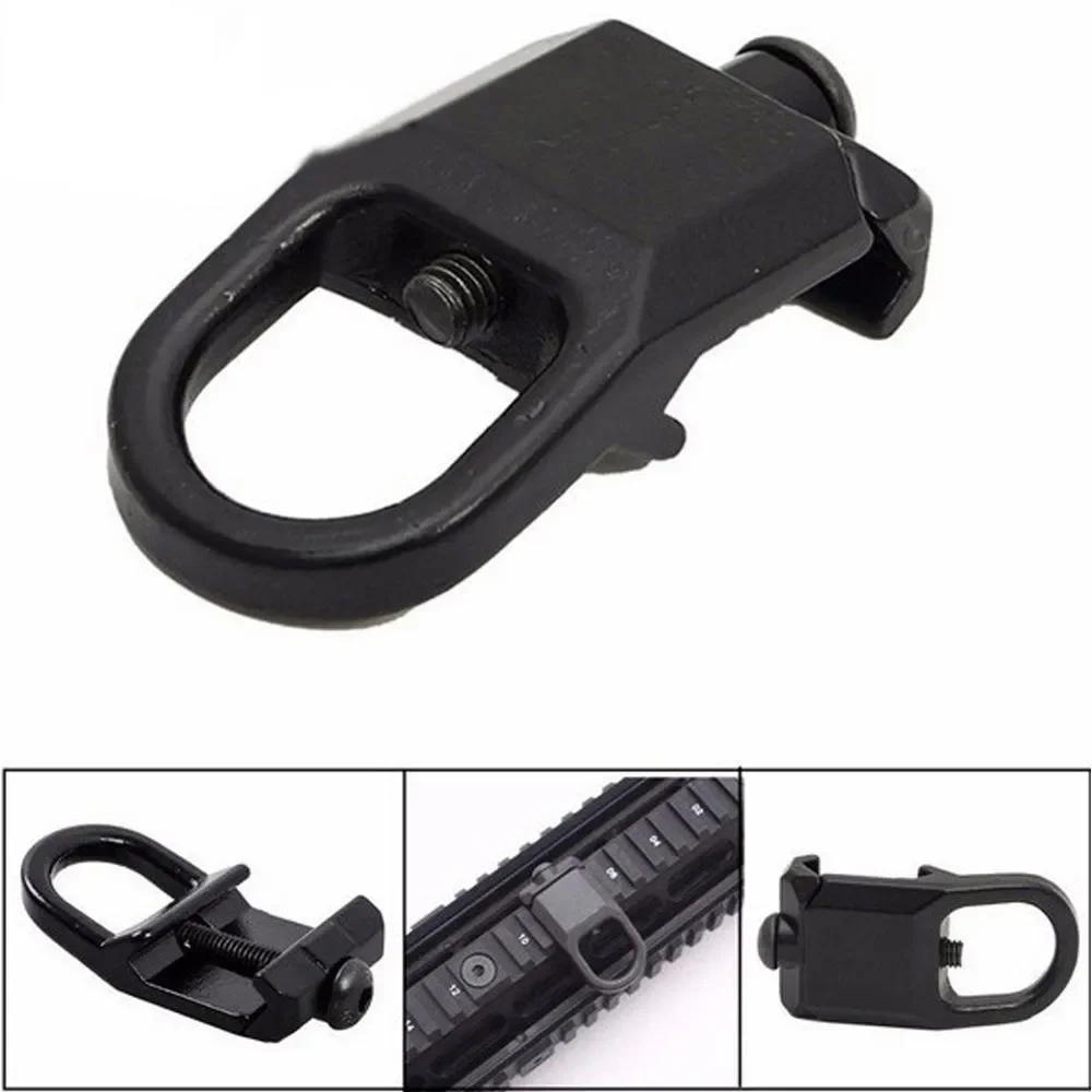 GBB Quick Detach Release QD Sling Rotating Scope Mounting Ring .223 AR15 Hunting Accessories Fits 20mm Rail Weapon QD Adapter