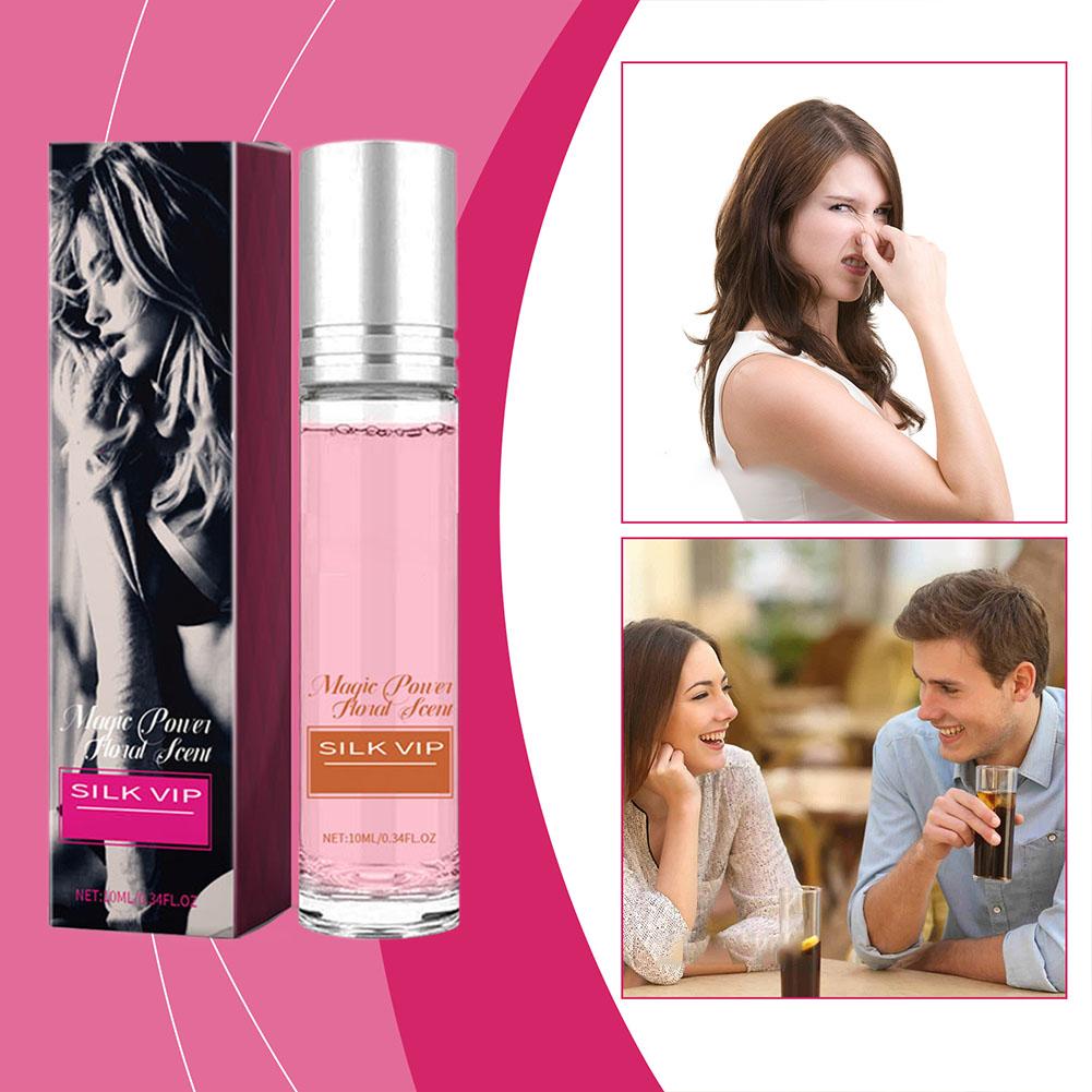 10 ml Parfüm Pheromon Charmantes Blumenparfüm für Männer und Frauen Langwirkendes Parfümöl Körper Ätherisches Öl Parfüm Elastisches Öl