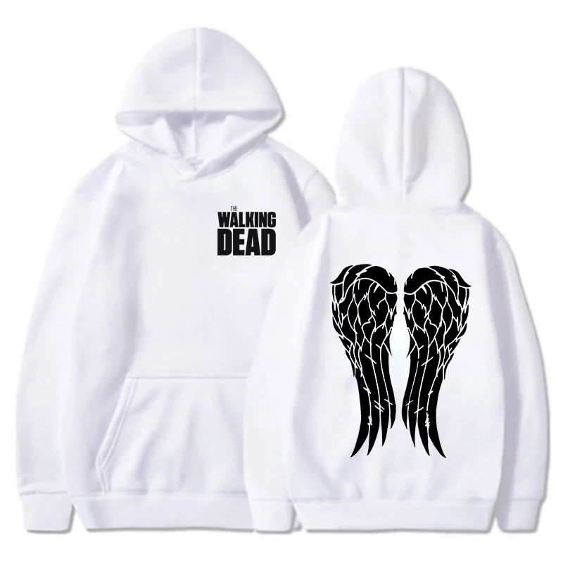 Nueva Sudadera con capucha divertida con estampado de The Walking Dead para mujer y hombre, Jersey informal, sudadera personalizada de talla grande