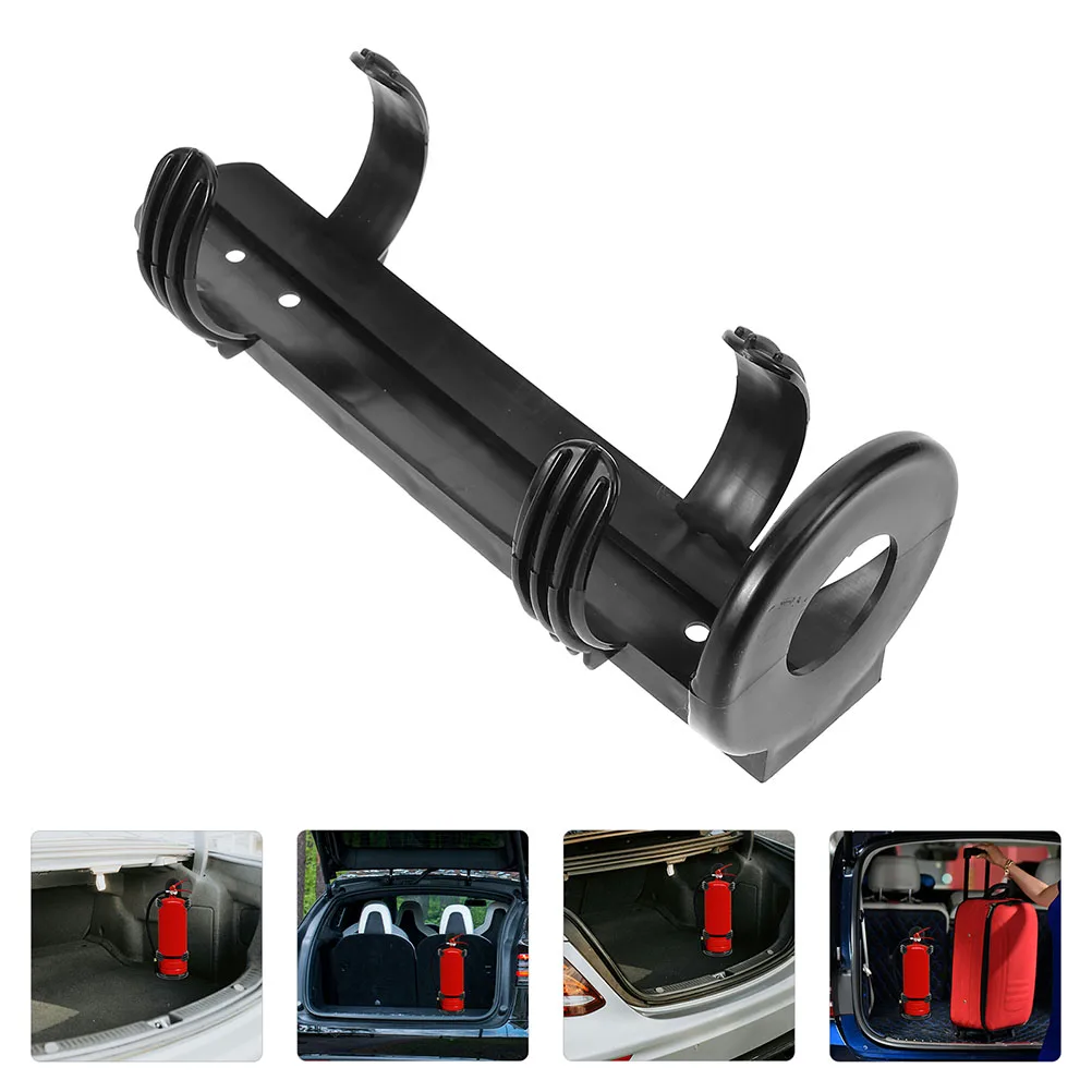 2pcs Fire Holder For Car Vehicle Mount Bracket Secure Trunk Storage Durable Plastic Easy Installation Multi Purpose Toolbox